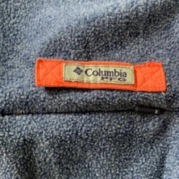 Columbia Blue & Pink Pullover Performance Fleece Jacket - Picture 7 of 12